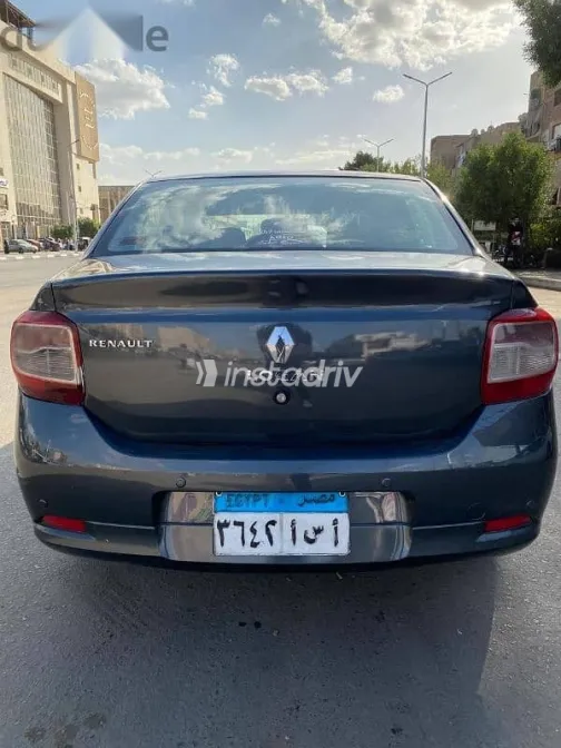 Renault Logan 2016 Dark Blue Used for Sale - 2