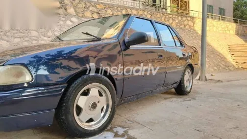 هيونداي اكسيل 1993 أزرق غامق مستعملة للبيع - 2