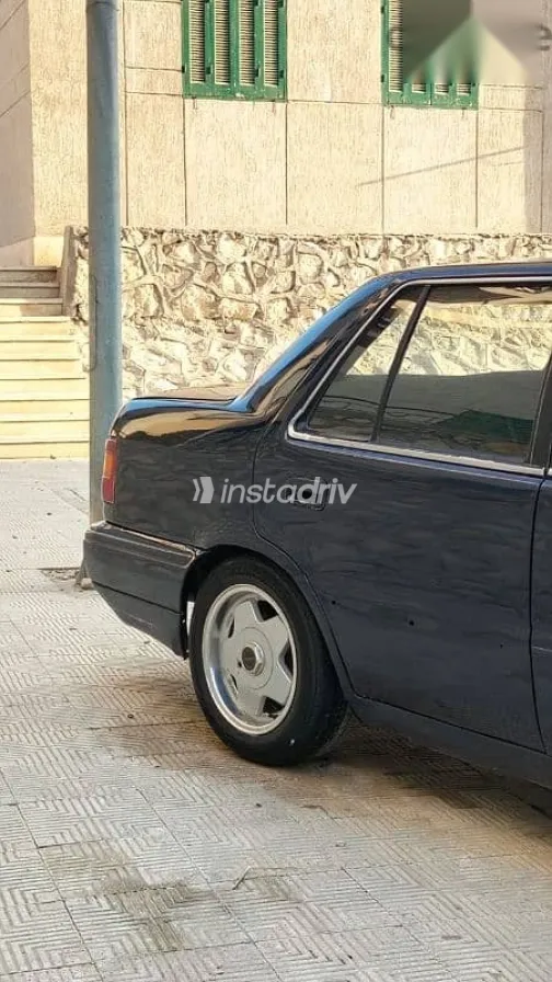 هيونداي اكسيل 1993 أزرق غامق مستعملة للبيع - 6