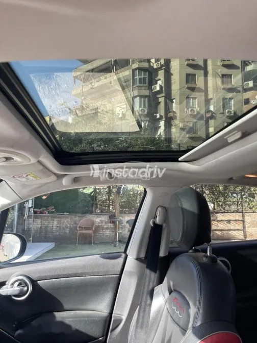 فيات 500 2020 أبيض مستعملة للبيع - 2