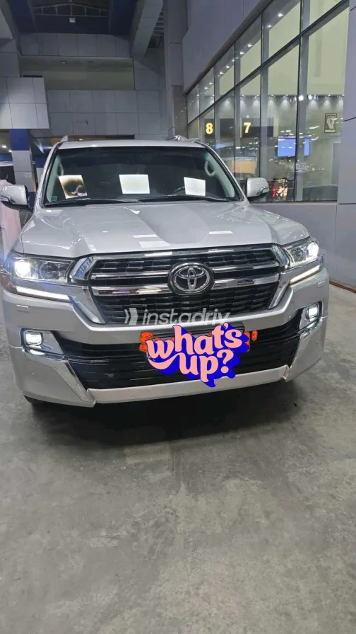 تويوتا لاند كروزر 2021 أبيض مستعملة للبيع - 4