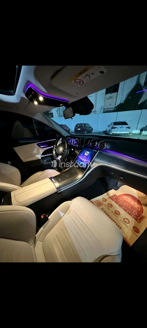 مرسيدس C 200 2022 أبيض مستعملة للبيع - 3