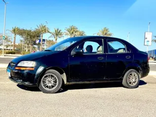 شيفروليه افيو 2005 أسود مستعملة للبيع