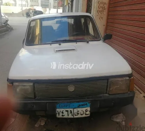 فيات 127 1983 أبيض مستعملة للبيع - 1