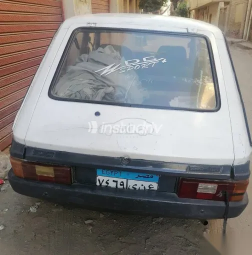 فيات 127 1983 أبيض مستعملة للبيع - 3