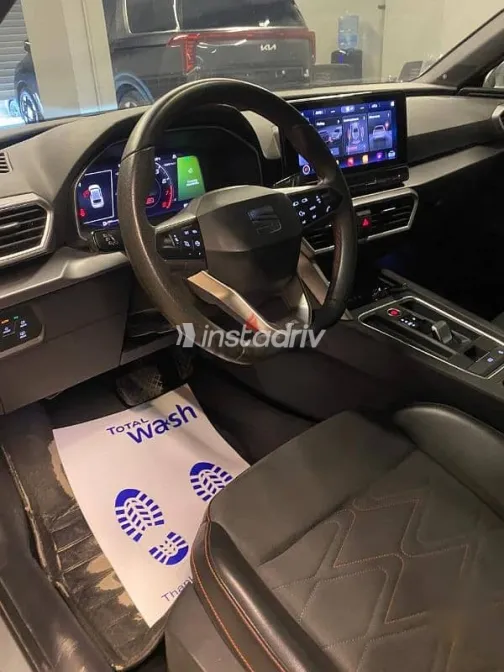 Seat Leon 2022 Black Used for Sale - 6