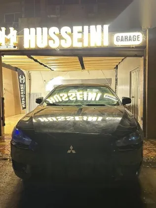 ميتسوبيشي لانسر 2015 أسود مستعملة للبيع