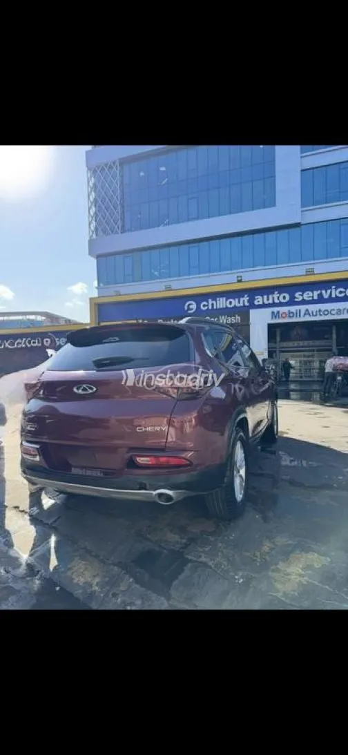 شيرى تيجو 7 2021 أحمر غامق مستعملة للبيع - 2