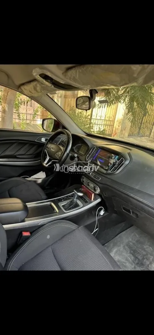 شيرى تيجو 7 2021 أحمر غامق مستعملة للبيع - 4