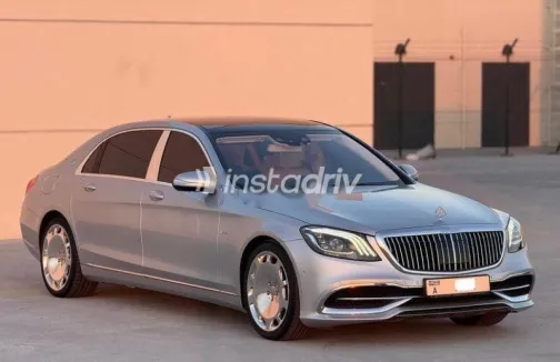 مرسيدس S600 مايباخ 2016 فضي مستعملة للبيع - 1