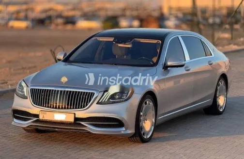 مرسيدس S600 مايباخ 2016 فضي مستعملة للبيع - 2