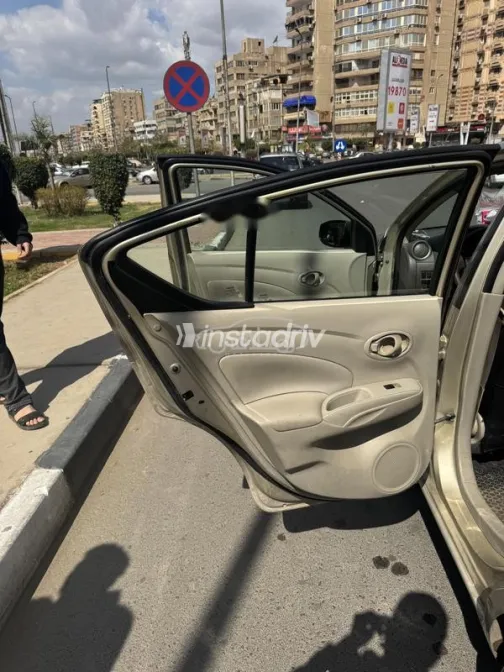 نيسان صنى 2018 أبيض مستعملة للبيع - 4