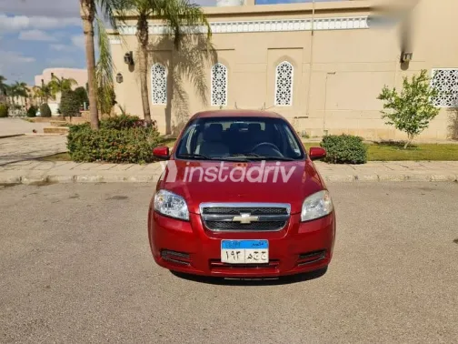 Chevrolet Aveo 2014 Burgundy Used for Sale - 3