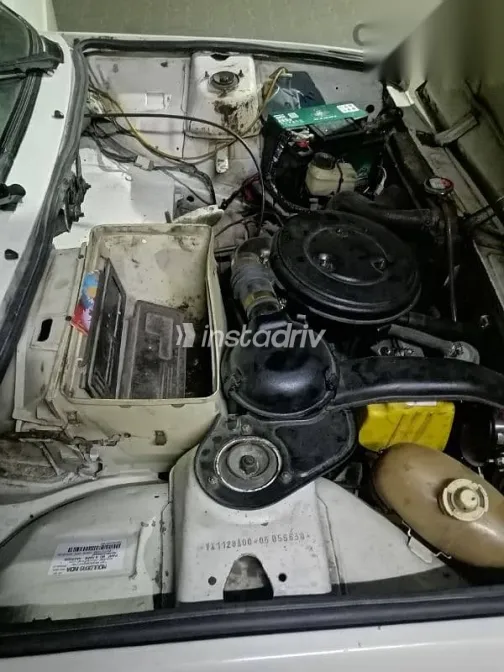 فيات 128 1984 أبيض مستعملة للبيع - 4