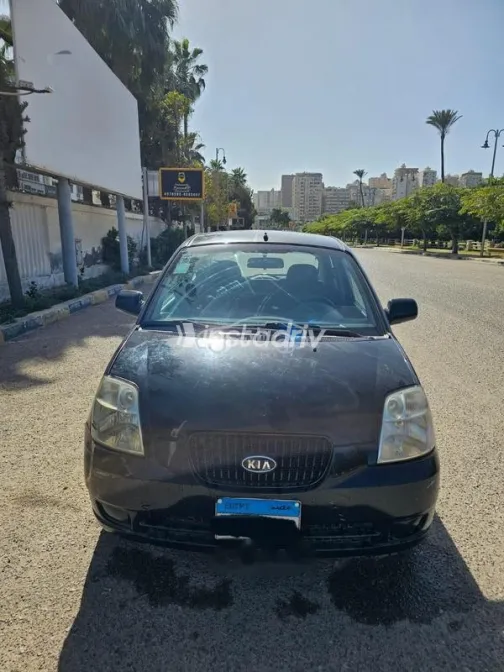 كيا بيكانتو 2006 أسود مستعملة للبيع - 1