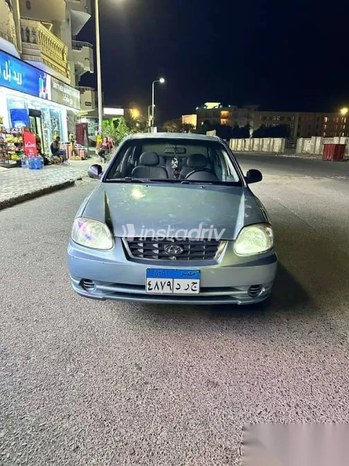 Hyundai Verna 2008 Dark Blue Used for Sale - 4