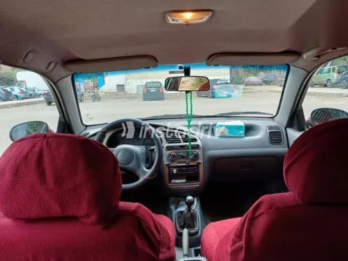 Chevrolet Lanos 2012 Burgundy Used for Sale - 4