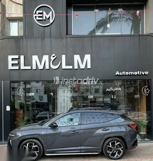 هيونداي توسان 2025 أزرق غامق مستعملة للبيع - 7