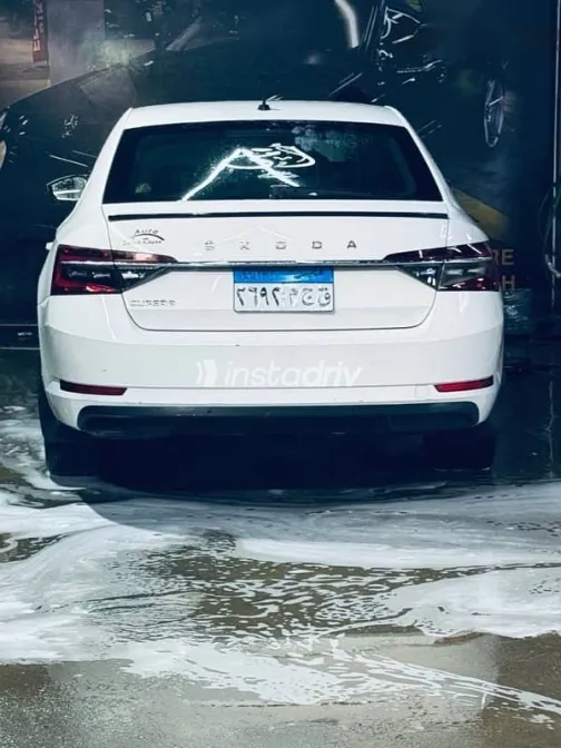 Skoda Superb 2021 White Used for Sale - 4