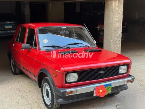 فيات 128 1986 أحمر مستعملة للبيع - 2