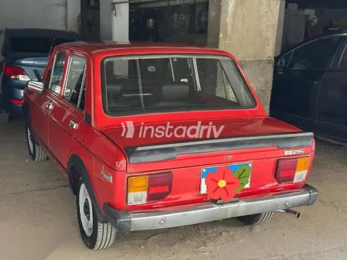 فيات 128 1986 أحمر مستعملة للبيع - 3