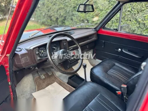 فيات 128 1986 أحمر مستعملة للبيع - 6