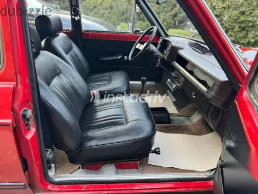فيات 128 1986 أحمر مستعملة للبيع - 8
