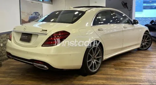 مرسيدس S 560 2018 أبيض مستعملة للبيع - 5