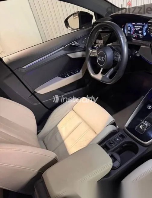اودي A3 2022 أسود مستعملة للبيع - 6