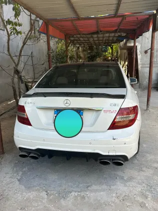 مرسيدس C 250 2010 أبيض مستعملة للبيع
