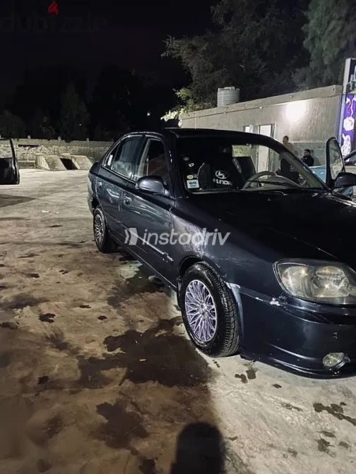 Hyundai Verna 2008 Dark Blue Used for Sale - 1