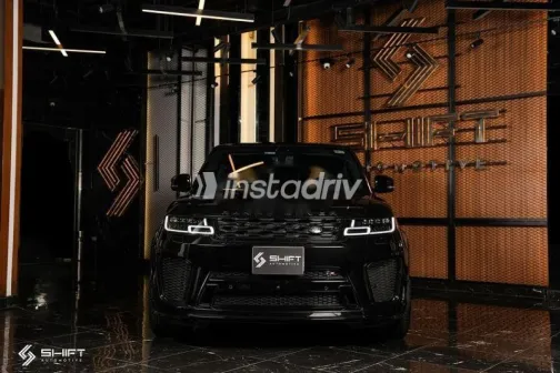 لاند روفر رنج روفر سبورت 2022 أسود مستعملة للبيع - 2