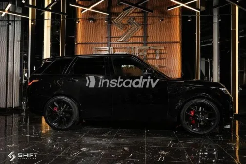 لاند روفر رنج روفر سبورت 2022 أسود مستعملة للبيع - 3