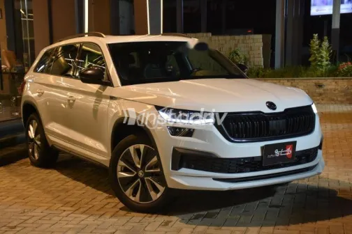 سكودا كودياك 2024 أبيض مستعملة للبيع - 3