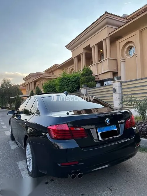 BMW 520 2015 Black Used for Sale - 2