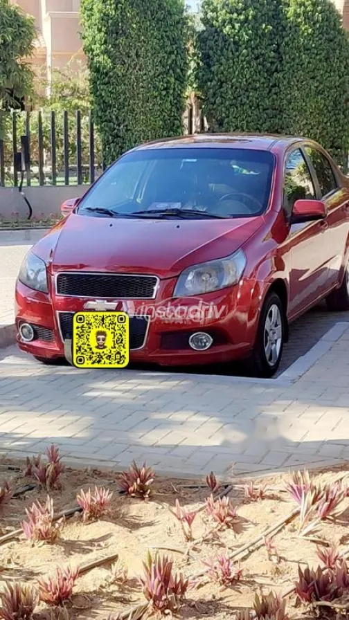 شيفروليه افيو 2015 أحمر غامق مستعملة للبيع - 2