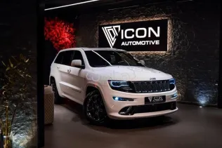 جيب جراند شيروكي 2016 أبيض مستعملة للبيع