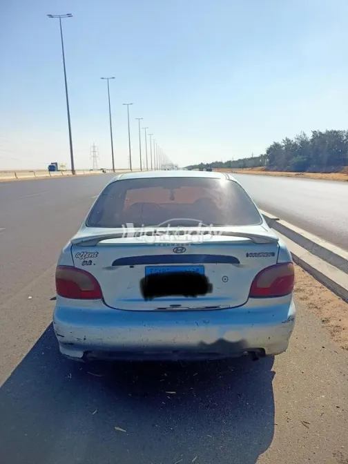 هيونداي اكسنت 1998 أزرق مستعملة للبيع - 3