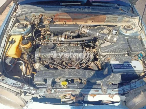 هيونداي اكسنت 1998 أزرق مستعملة للبيع - 5