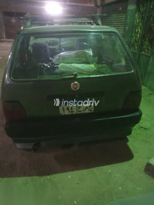 فيات اونو 1991 أخضر مستعملة للبيع - 5