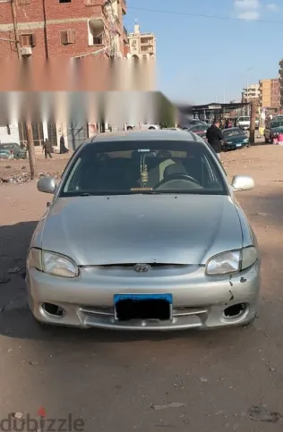 هيونداي اكسنت 2005 فضي مستعملة للبيع