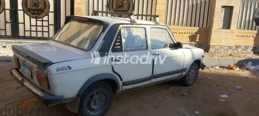 فيات 128 1987 أبيض مستعملة للبيع - 1