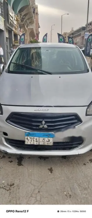 Mitsubishi Attrage 2015 Silver Used for Sale