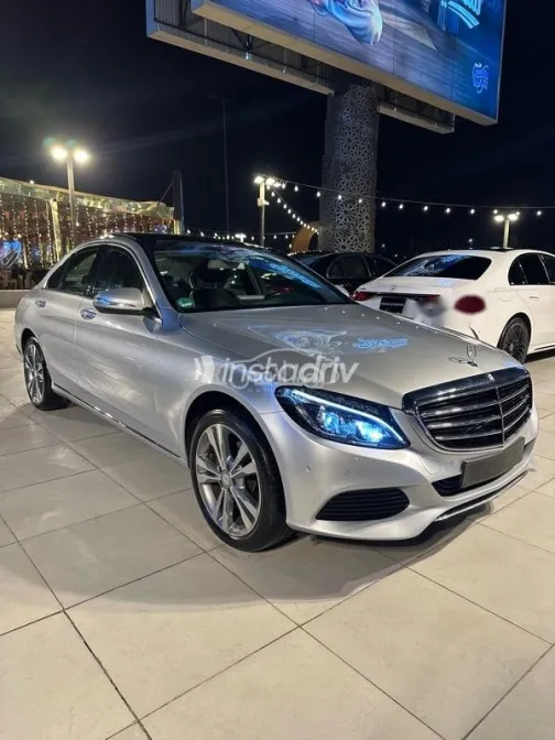 مرسيدس C 180 2017 فضي مستعملة للبيع - 3