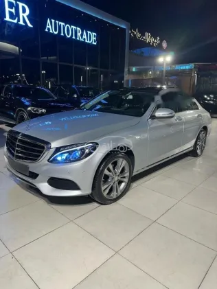 مرسيدس C 180 2017 فضي مستعملة للبيع