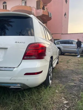 مرسيدس GLK 250 2015 أبيض مستعملة للبيع