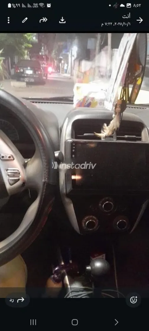 نيسان صنى 2018 أبيض مستعملة للبيع - 2