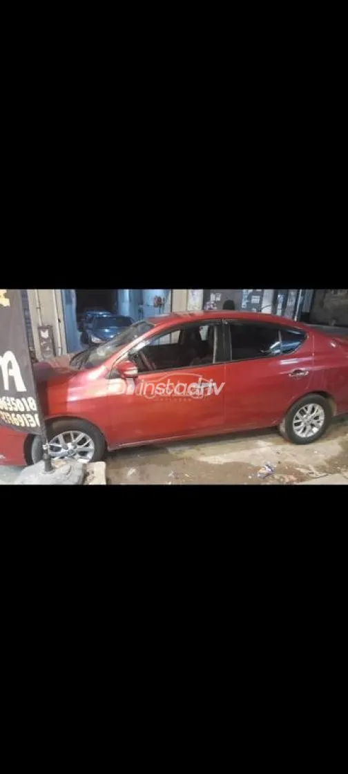 نيسان صنى 2018 أبيض مستعملة للبيع - 4