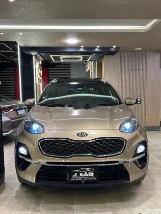 كيا سبورتاج 2019 ذهبي مستعملة للبيع