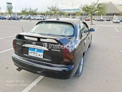 دايو لانوس 2007 أسود مستعملة للبيع - 9